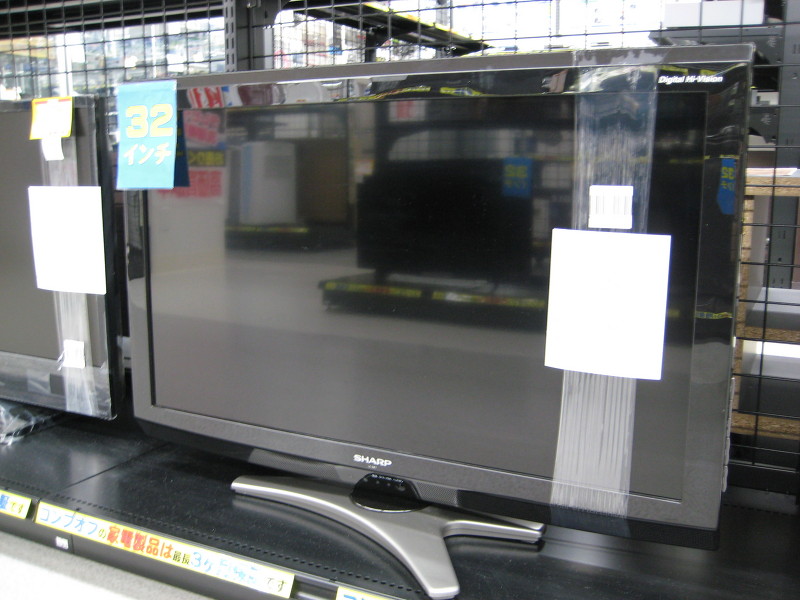 SHARP 液晶テレビ AQUOS LC-32E7買取致しました！ 液晶テレビ 買取 野々市 金沢 コンプオフ 野々市店 | COMPOFF